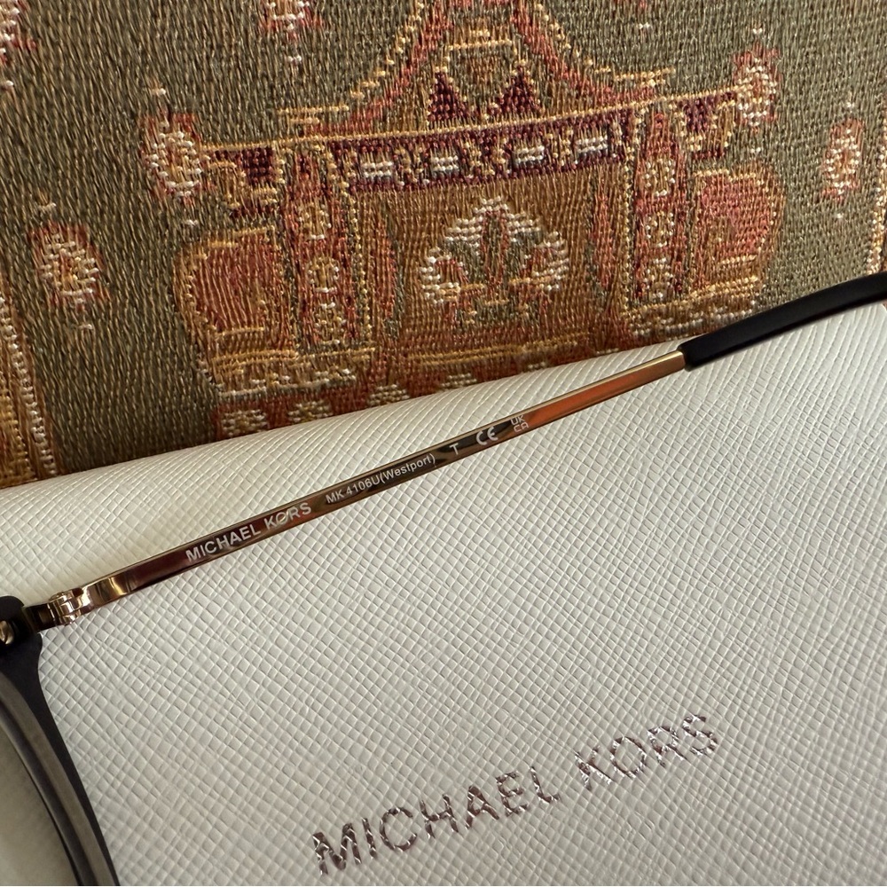 ✅Michael Kors - Westport Black Polished Eyeglasses MK4106U! - Picture 7 of 16